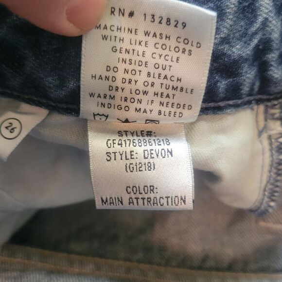 Grlfrnd Devon High Rise Jeans Size 26 - Picture 6 of 6